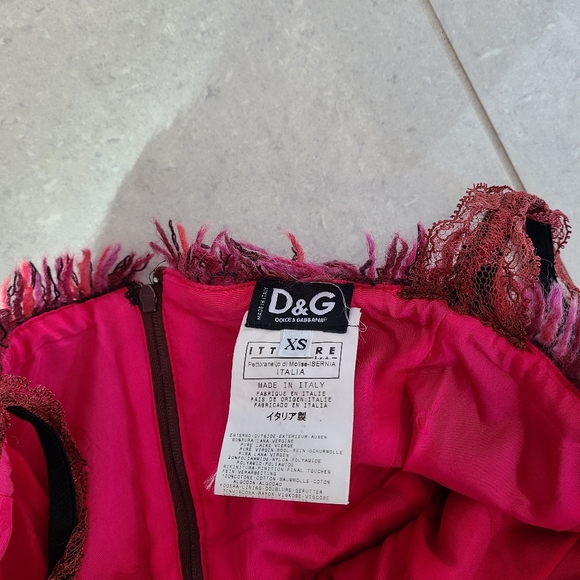 Authentic D&G Dolce & Gabbana Bustier XS - Picture 3 of 4
